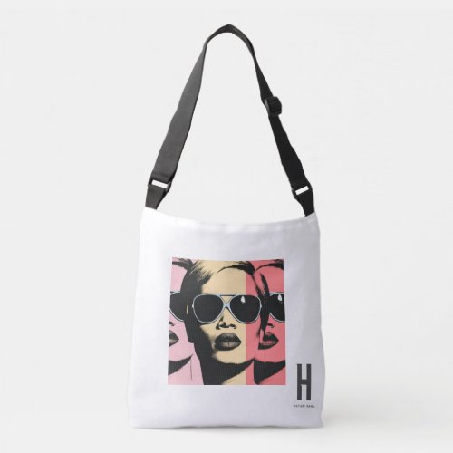 Shoulder Bag Lady Pop Art by HATARI SANA