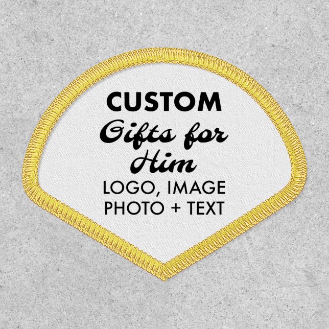SHOULDER PATCH Custom Gifts for Him (Front)