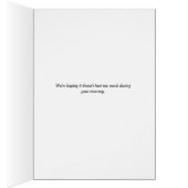 Shoulder Replacement Surgery Card Lavender Flowers (Inside (Right))