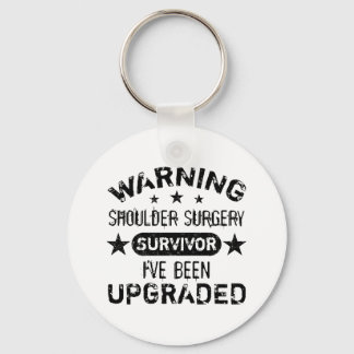 Shoulder Surgery Humor Upgraded Keychain