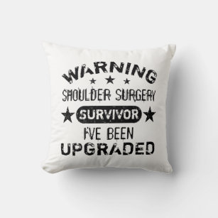 Hip Replacement Surgery Survivor Gift Idea #1 Throw Pillow