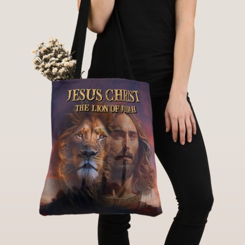 Shoulder Tote Bag Jesus Christ The Lion Of Judah