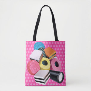 Shoulder Tote. Candy Allsorts cascade Pinks Tote Bag