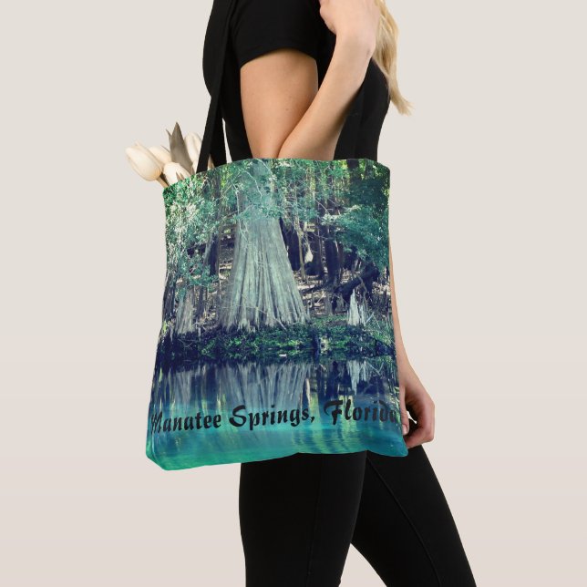 Shoulder Tote Manatee Springs Bag (Close Up)