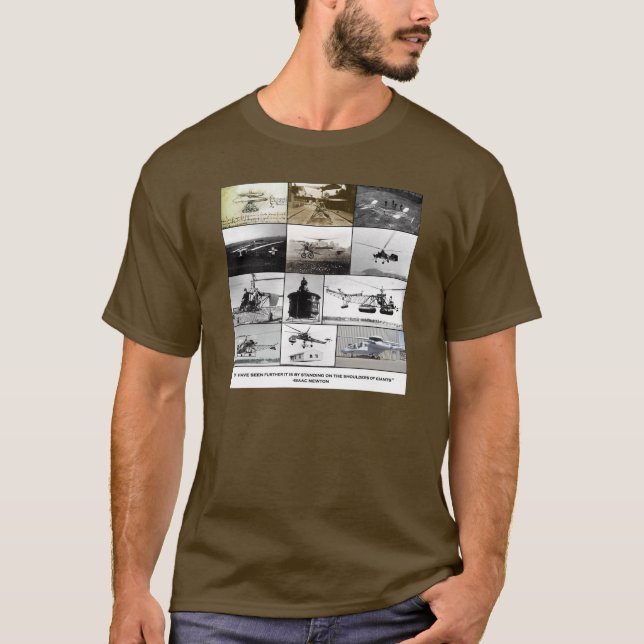 Shoulders of Giants Helicopter T-Shirt (Front)