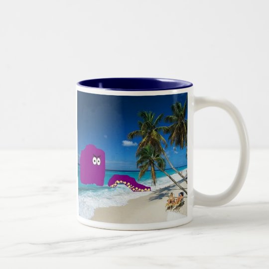 "Shouldn't have had that Calamari..." Two-Tone Coffee Mug