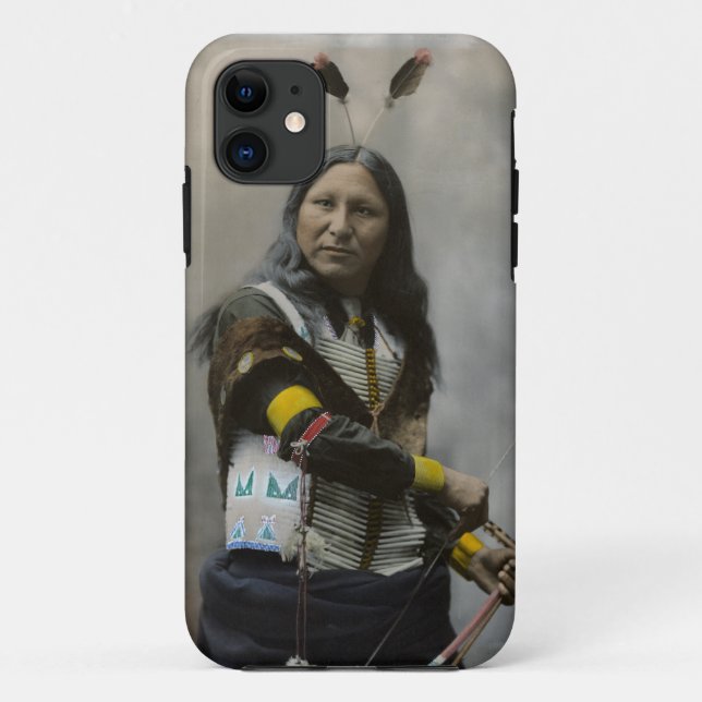 Shout At Oglala Sioux 1899 Indian Case-Mate iPhone Case (Back)