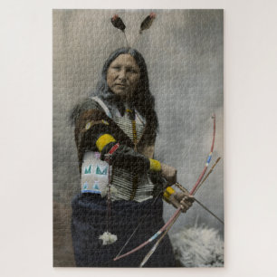 Shout At, Oglala Sioux, 1899 Jigsaw Puzzle