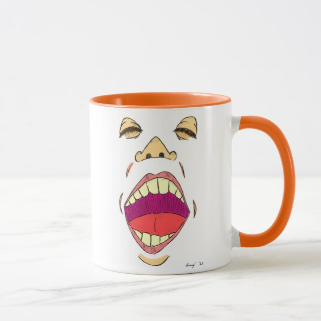 "Shout" Mug (Right)
