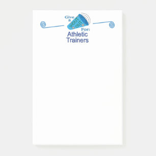 Shout Out for Athletic Trainers Post-it Notes