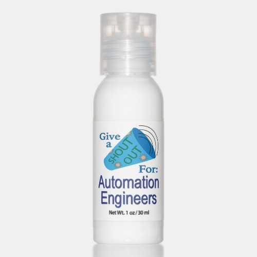 Shout Out for Automation Engineers Hand Lotion