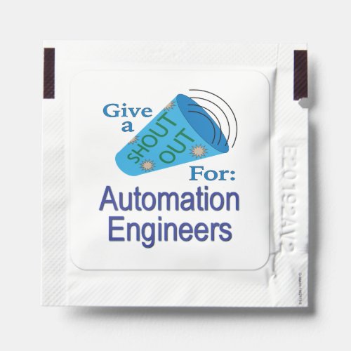 Shout Out for Automation Engineers Hand Sanitizer Packet