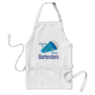 Shout Out for Bartenders Adult Apron