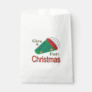 Shout Out for Christmas Favor Bag
