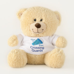 Shout Out for Crossing Guards Teddy Bear