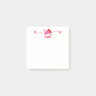 Shout Out for Cupid Post-it Notes