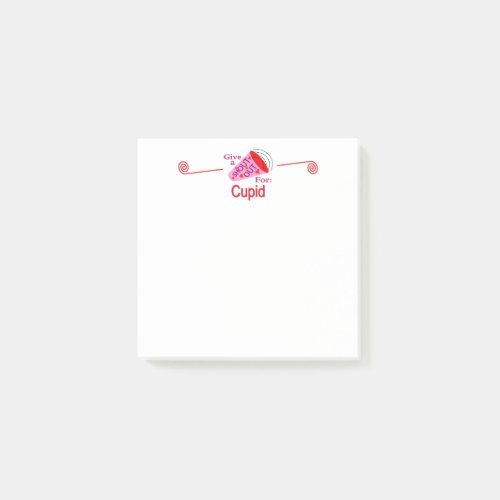 Shout Out for Cupid Post_it Notes