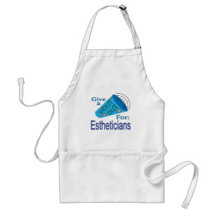 Shout Out for Estheticians Adult Apron