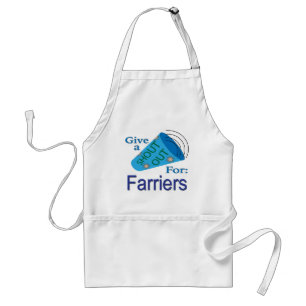 Shout Out for Farriers Adult Apron