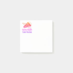 Shout Out for Home Health Care Nurses Post-it Notes