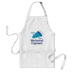 Shout Out for Mechanical Engineers Adult Apron