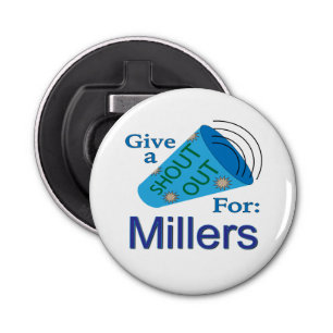 Shout Out for Millers Bottle Opener