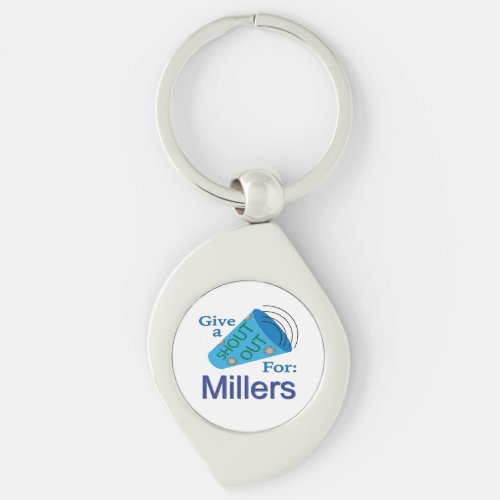 Shout Out for Millers Keychain