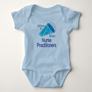 Shout Out for Nurse Practitioners Baby Bodysuit