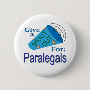 Shout Out for Paralegals Button