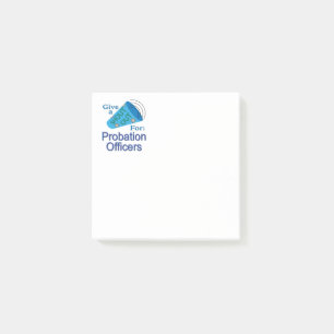 Shout Out for Probation Officers Post-it Notes