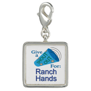 Shout Out for Ranch Hands Charm