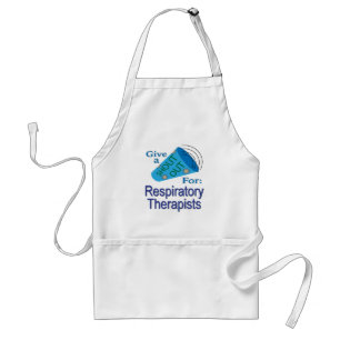 Shout Out for Respiratory Therapists Adult Apron