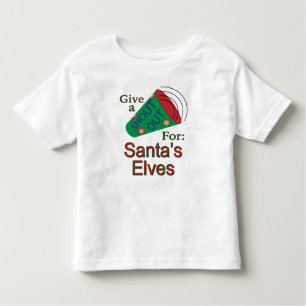 Shout Out for Santa's Elves Toddler T-shirt