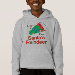 Shout Out for Santa's Reindeer Hoodie