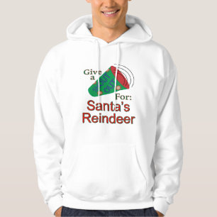 Shout Out for Santa's Reindeer Hoodie