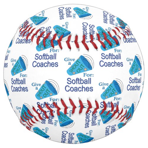 Shout Out for Softball Coaches