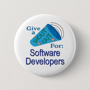 Shout Out for Software Developers Button