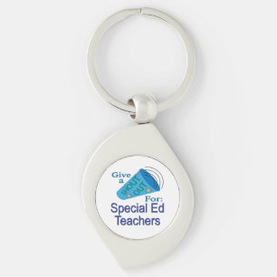 Shout Out for Special Ed Teachers Keychain