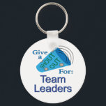 Shout Out for Team Leaders Keychain<br><div class="desc">A "Shout Out" for all loved ones and professionals! Show your appreciation, support, and gratitude to family members, co-workers, and employees. Make them feel valued and respected. Recognize hard work and accomplishments. Shout Out merchandise makes great prizes, handouts, and giveaways for conventions and conferences. The wide selection of gifts also...</div>