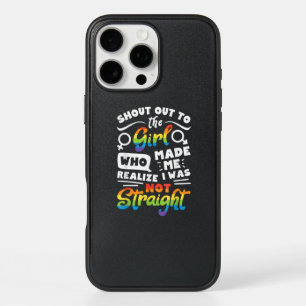 Shout Out to The Girl Lesbian Pride LGBT T Shirt G iPhone 16 Pro Max Case
