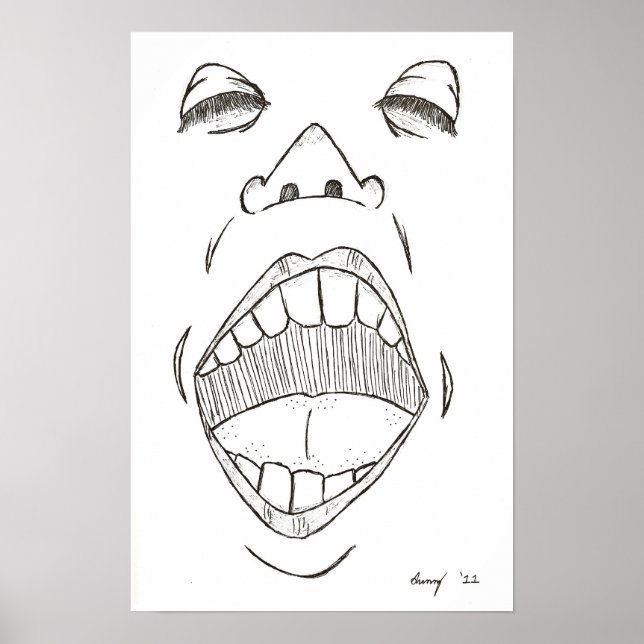"Shout" Print (Front)