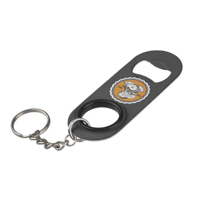 Shovelhead Keychain Bottle Opener (Front Angled)