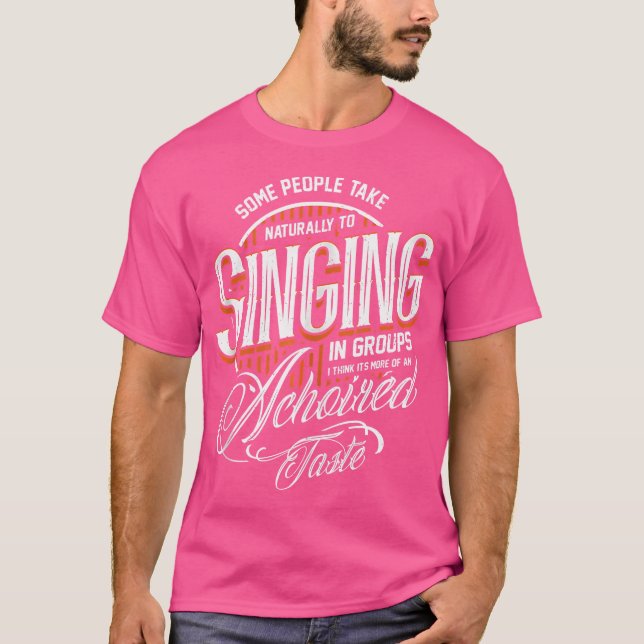 Show Choir Design For Opera Singer - Singing In Gr T-Shirt (Front)