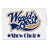 Show Choir Gift (Front Horizontal)