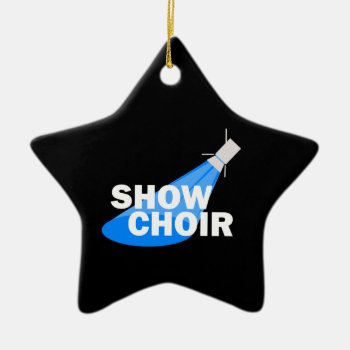 Show Choir Ornament by oldrockerdude at Zazzle
