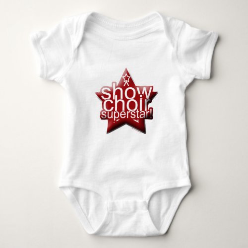 Show Choir Superstar Baby Bodysuit
