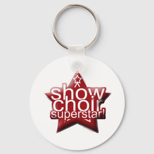Show Choir Superstar Keychain