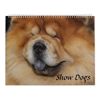 Show Dogs Calendar by JLBIMAGES at Zazzle