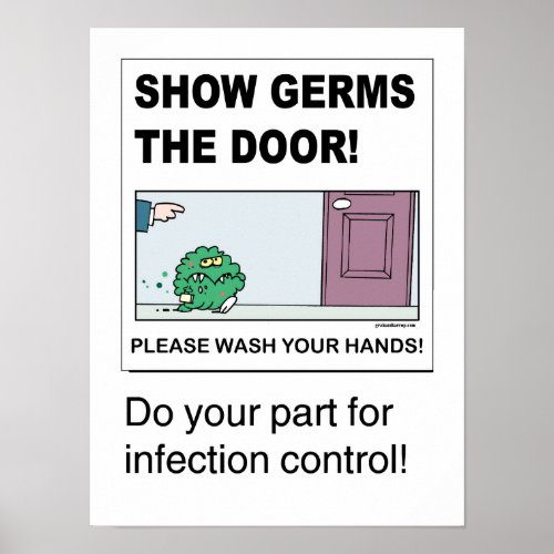 Show Germs the Door poster