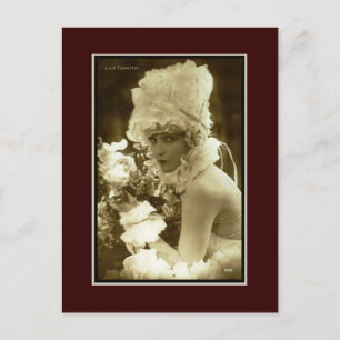 Show Girl 1920 Postcard